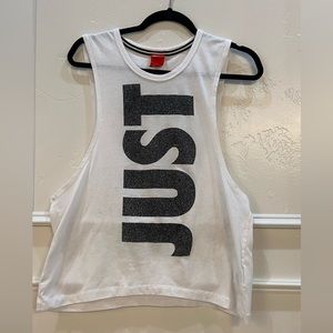 Nike muscle tank size small